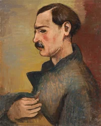 Porträt des Malers Utrillo